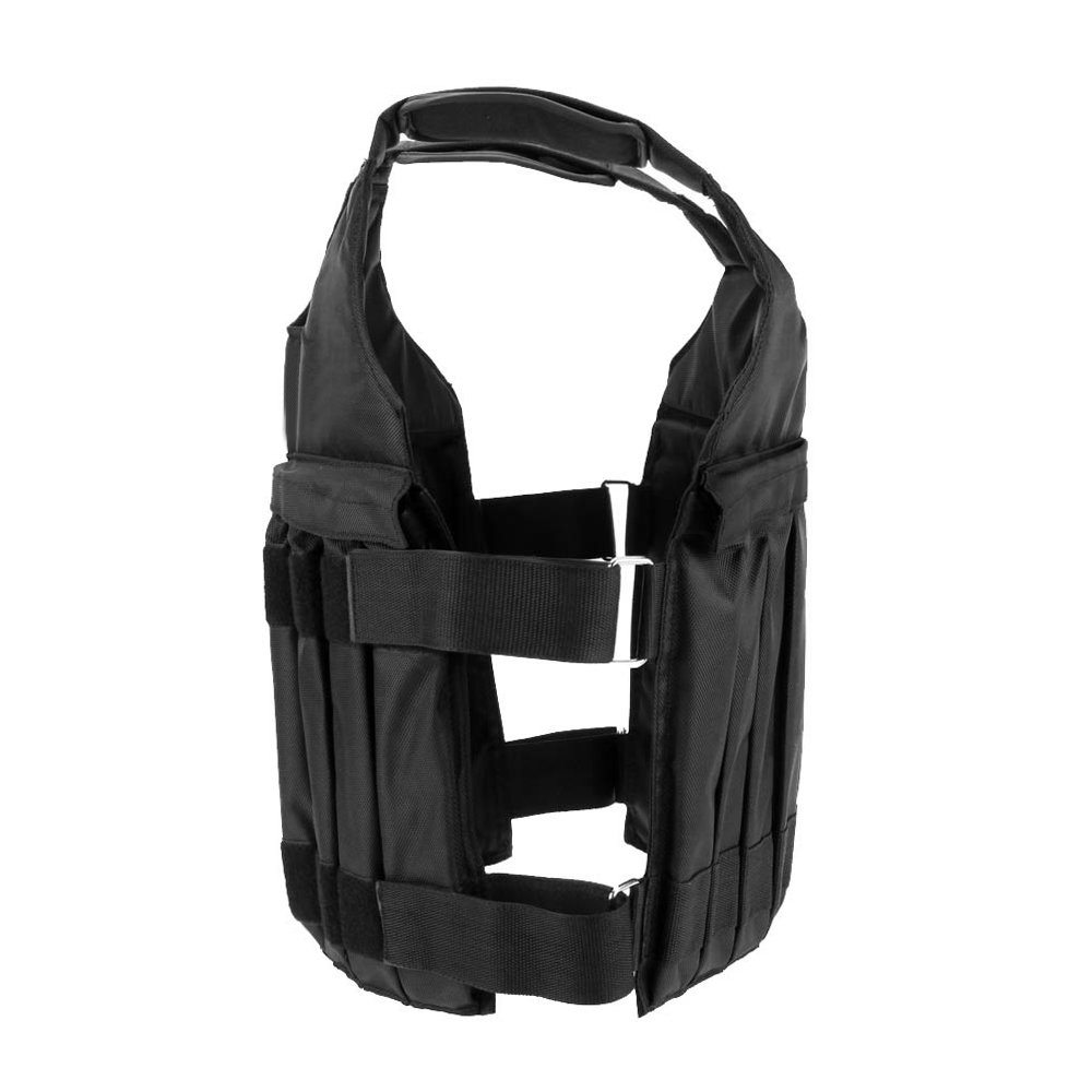 Max Loading 20kg Adjustable Weighted Vest Weight Jacket Exercise Boxing Training Waistcoat Invisible Weightloading Sand Clothing