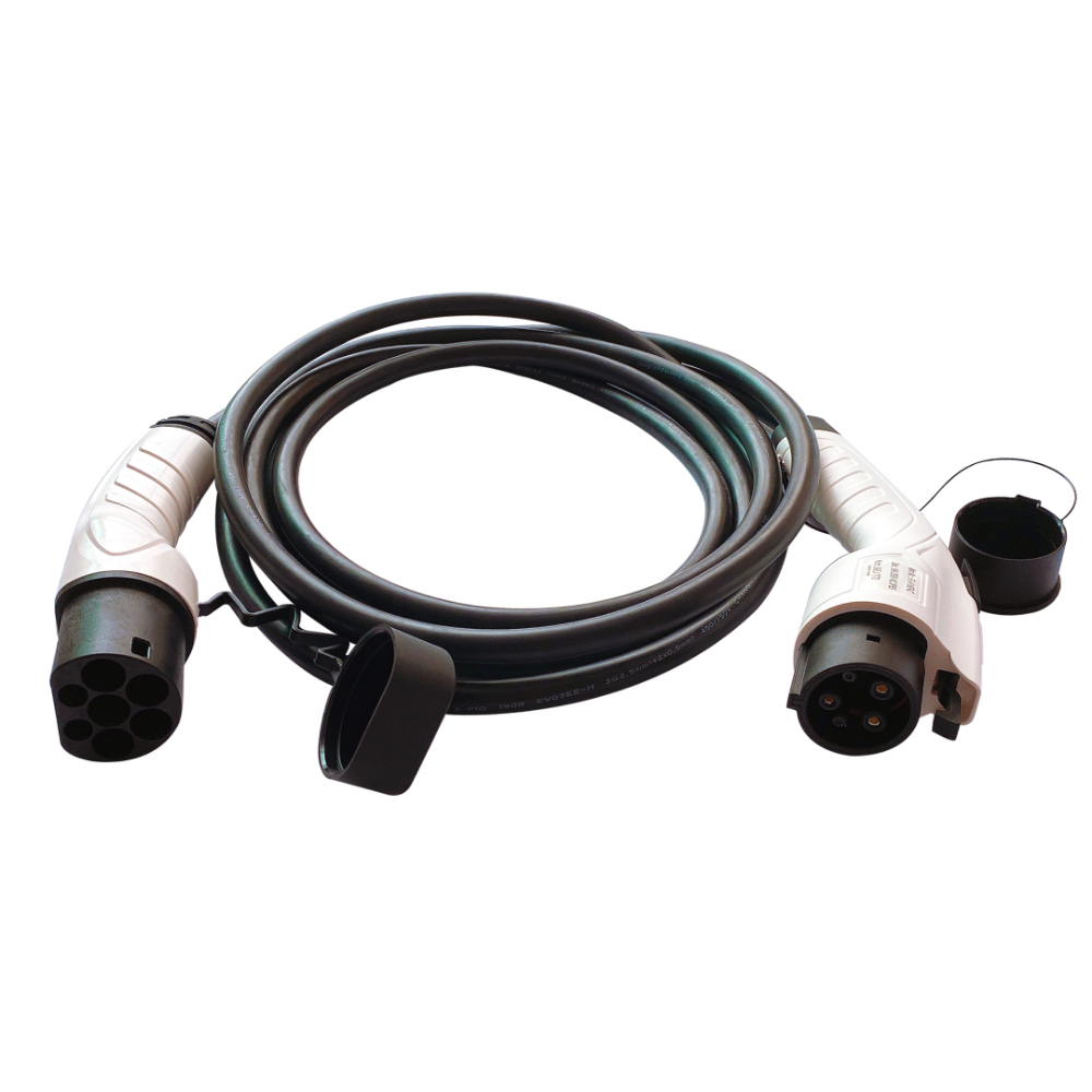 32A Electric Vehicle Charging 2025 Cable EVSE EV Adapter SAE J1772 new Type 1 to Type 2
