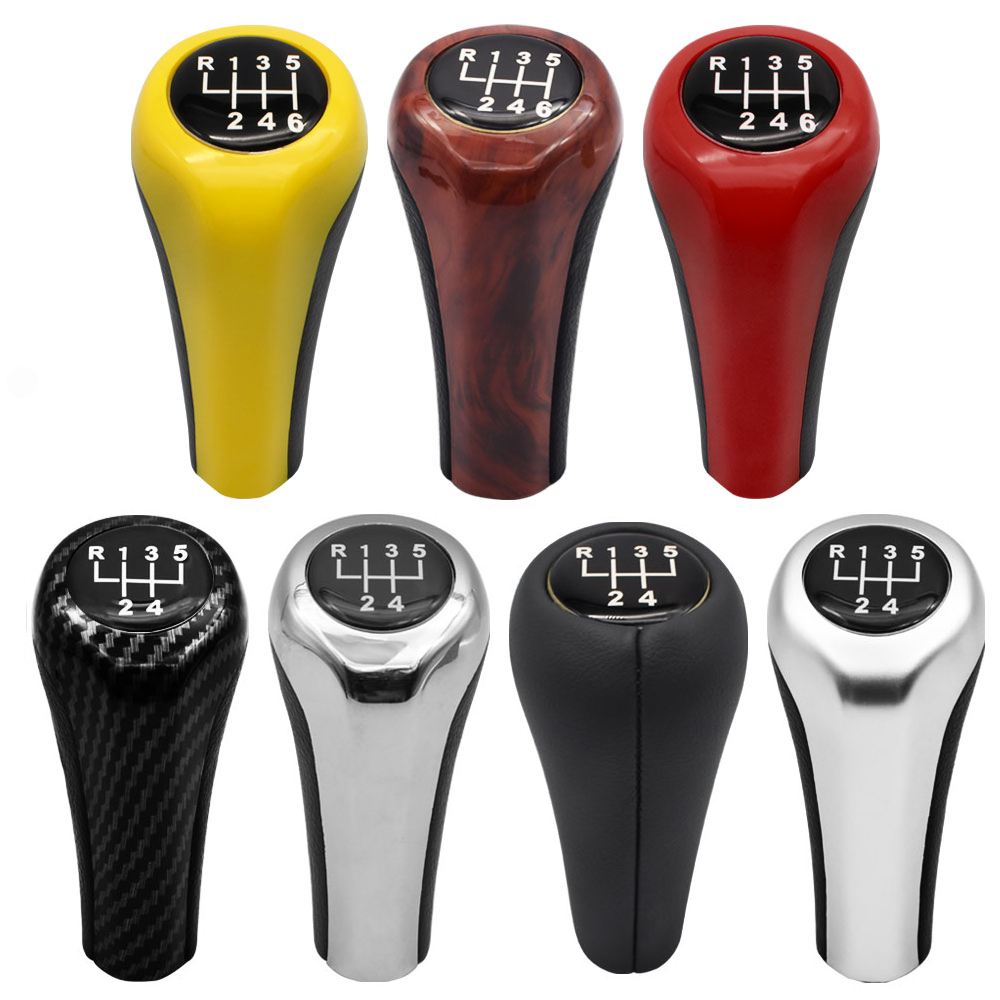 5 6 Speed Gear Shift Knob Head Ball Accessories For 1 3 5 6 Series E46 new E53 E60 E61 E63 E65 E81 E82 E83 E87 2025 E90 E91 E92 X1 X3