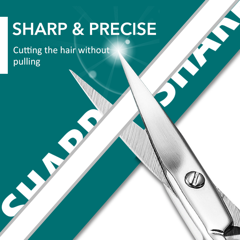 1Pcs Professional 2025 Small Makeup Eyebrows Grooming Scissors Cuticles For Face Nose Hair new Beard Trimmer Men and Women Beauty Tool