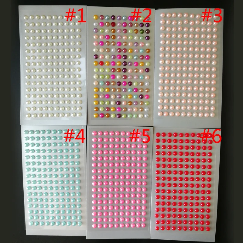 Colors Rhinestone Eyes Face Sticker Glitter Eyeshadow Eyeliner Jewelry Makeup Dia Crystal Temporary Tattoo Stickers hadow s