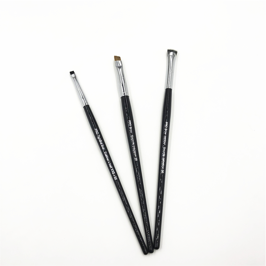 Brush Head No Flat Eyeliner Bevel Eyebrow Small Fan Eyelash Eye Professional Brightening Makeup