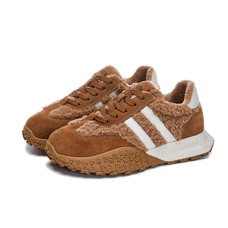 AIYUQI Women's Sneakers Shoes Winter Fashion German Training Shoes Women Large Size Platform Female Sneakers