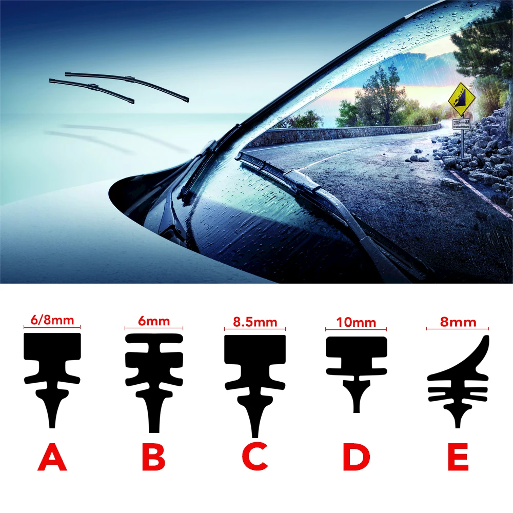 2025 Car new Wiper Blades Insert Rubber Strip Refill for Suzuki SX4 SWIFT Alto Liane Grand Vitara Jimny S-Cross Swift