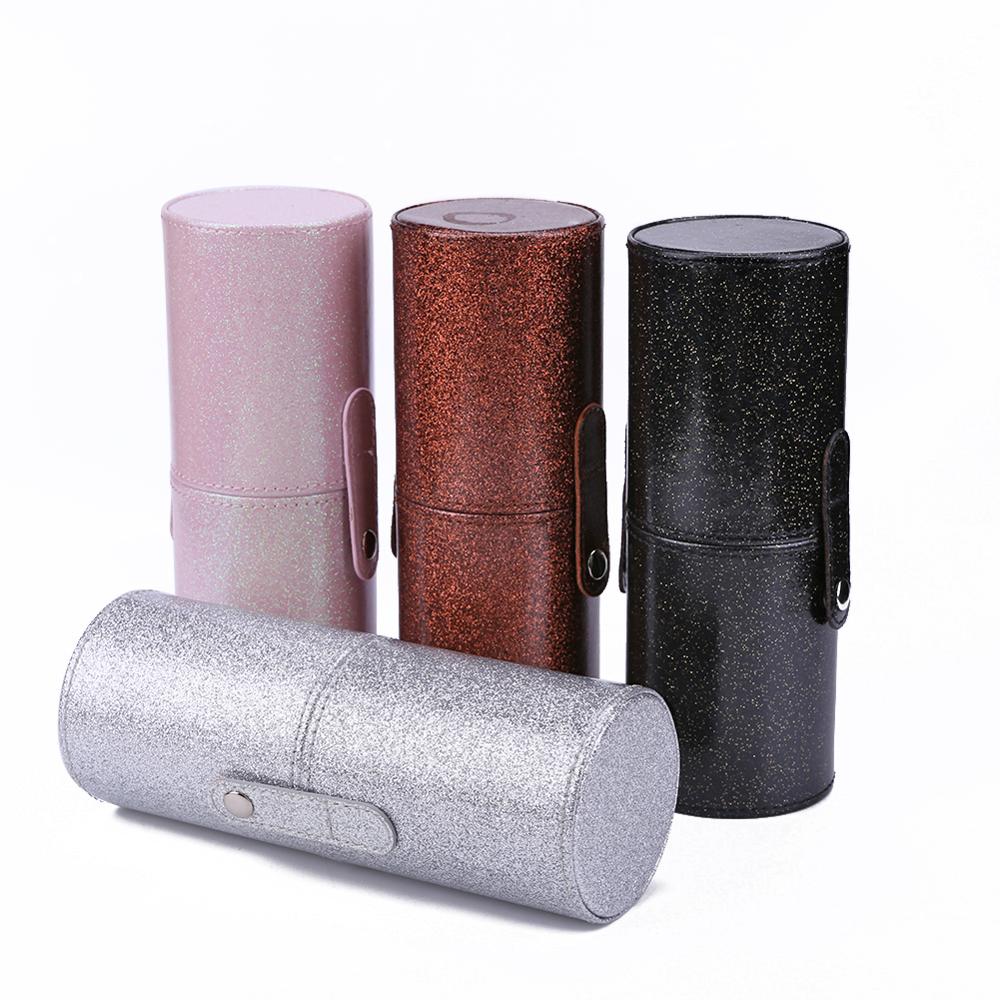 b PU Make Empty CM Leather up Brush Container Bag Holder Travel Cosmetic Brushes Pen Case Storage Organizer Makeup Tools es