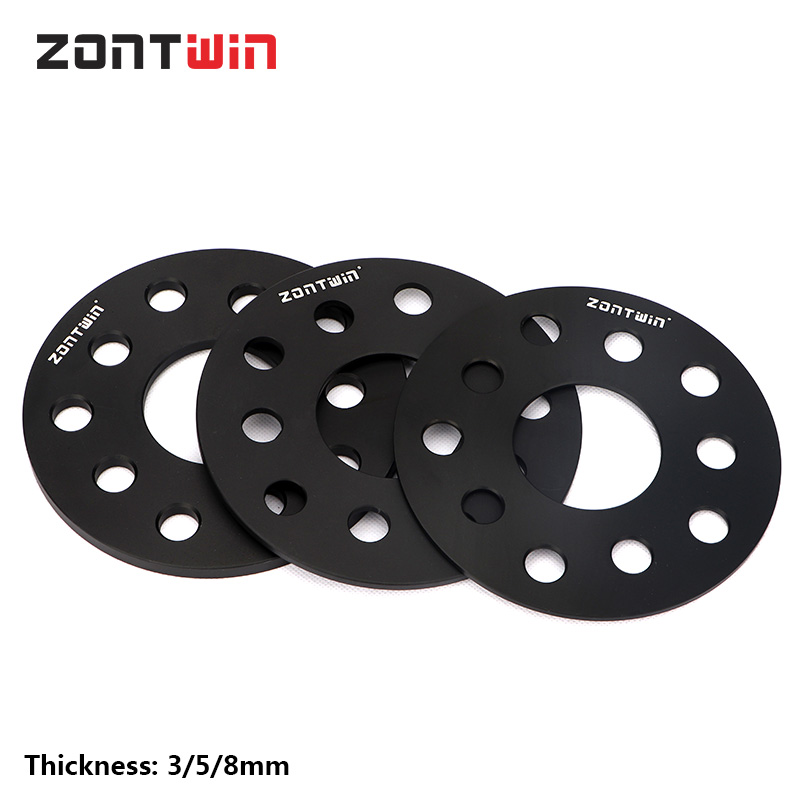 2Pieces 3/5/8/12/15/20mm Wheel Spacers Adapters PCD 5x110 CB: 65.1mm For Alfa Romeo Stelvio,Giulia,Brera,Spider,159,8C Fiat 500X