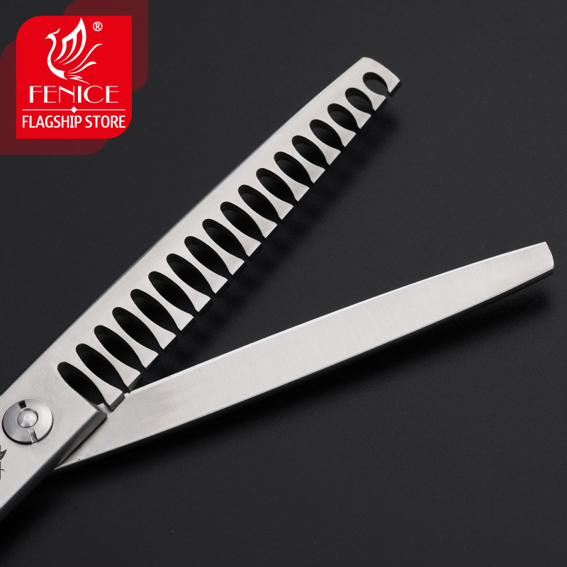 Fenice 6.75 Inch JP440C Pet Chunker Scissors for Dog Grooming Scissors Shears Thinning Rate 80%