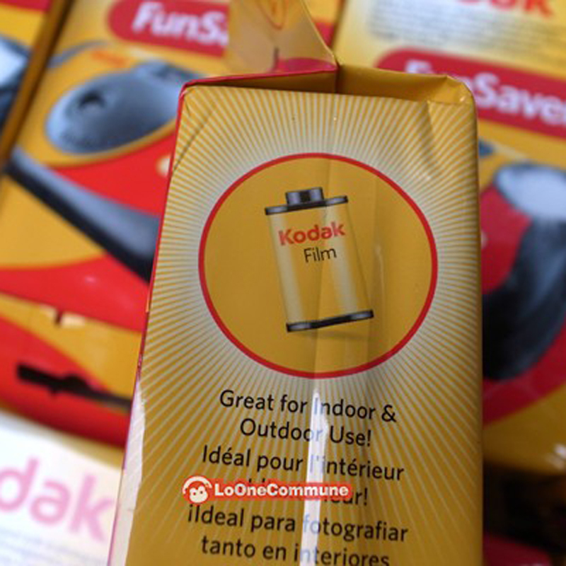 Original Kodak FunSaver Single Use Camera With Flash Disposable Point-and-Point Film Cameras 27 Sheets