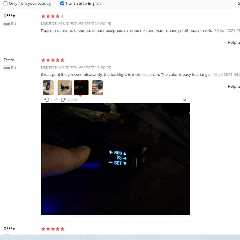 High Quality LED Blue Bag Cruise Control Switch 84632-34011 For Toyota Camry 2011 2012 2013 2014 2016 2016 Lexus