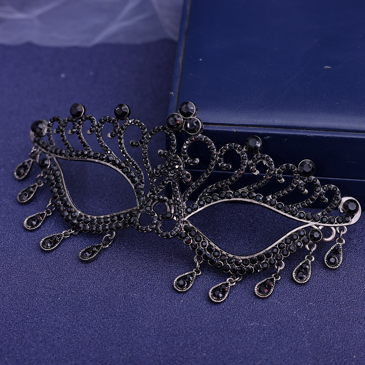 Bridal Masuqerade Masque Rhinestone new Eye Mask 2025 Masque Cover for Men Women Girls Dance Cosplay Party Shiny Crystal Face Accessories