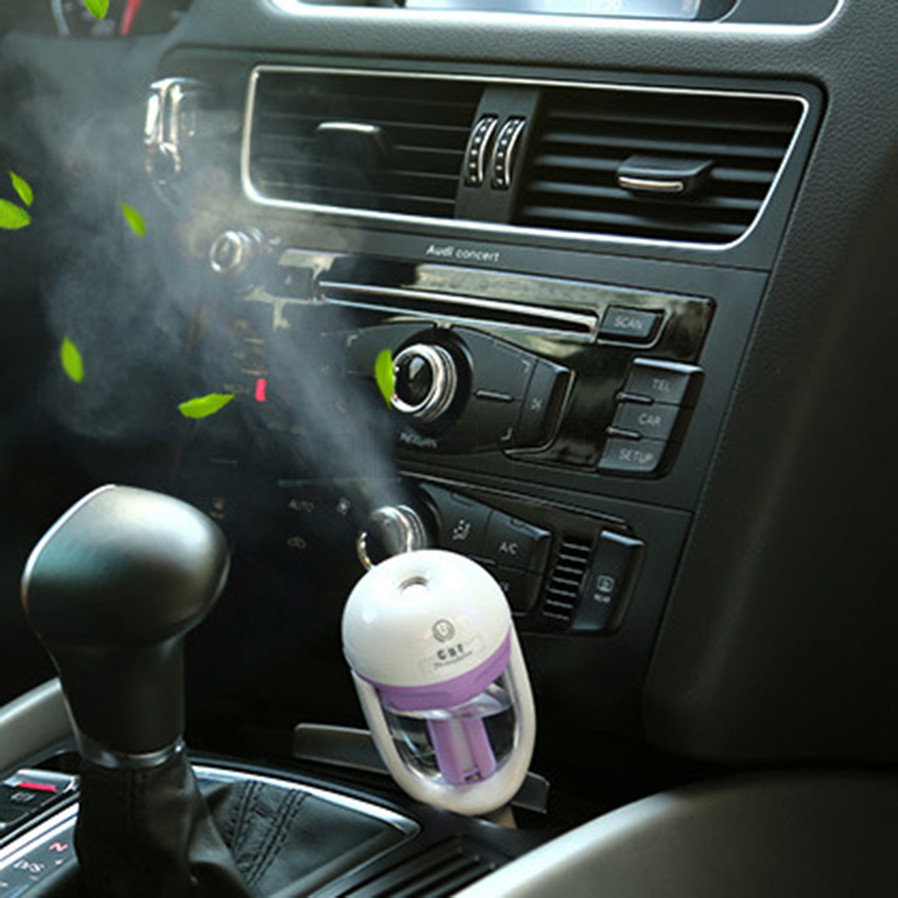 50ML 12V Car air freshener Car mini Humidifier Air Purifier Aroma and car Aromatherapy Mist Maker Fogger Essential oil diffuser