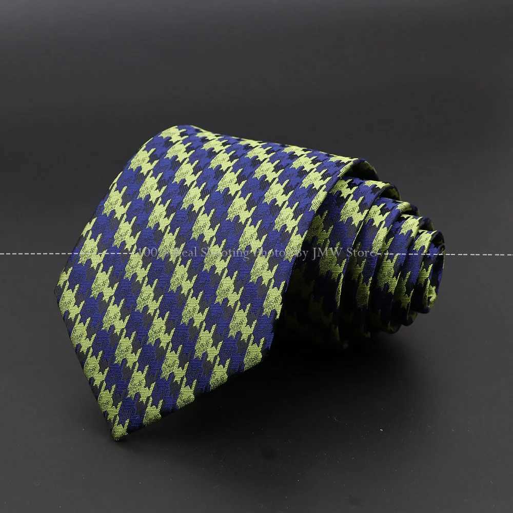New Design Wedding Men Tie Green Solid Striped Paisley Flower Neckties Men Busin Dropshipping Groom Collar Accories GiftX241111