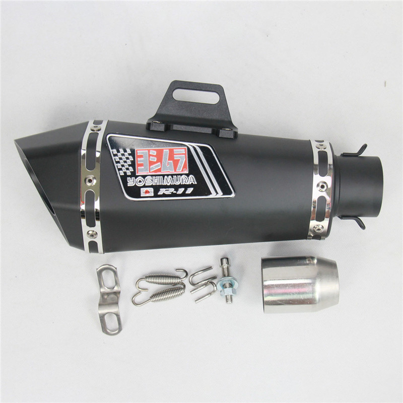 Universal 36-51mm motorcycle exhaust with Db killer stickers muffler for Z900 GSXR1000 SV650 R6 R3 ZX6R ZX10 K7 MT07