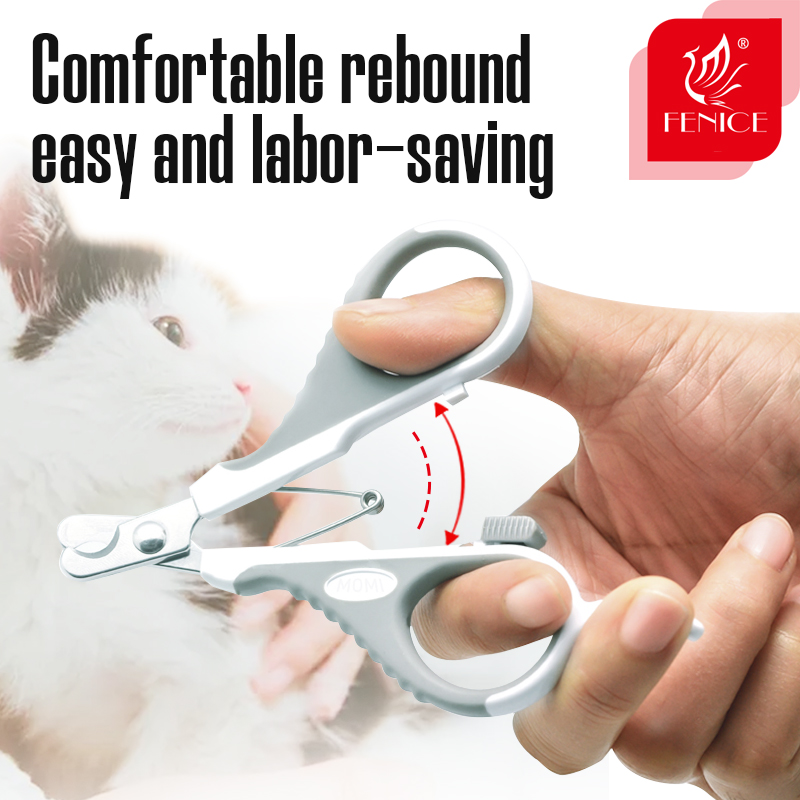 Fenice Pet Nail Scissors Dog Cat Nail Claw Grooming Scissors Pet Nails Clipper Trimmer Supplies For Dog Cat Bird Rabbit