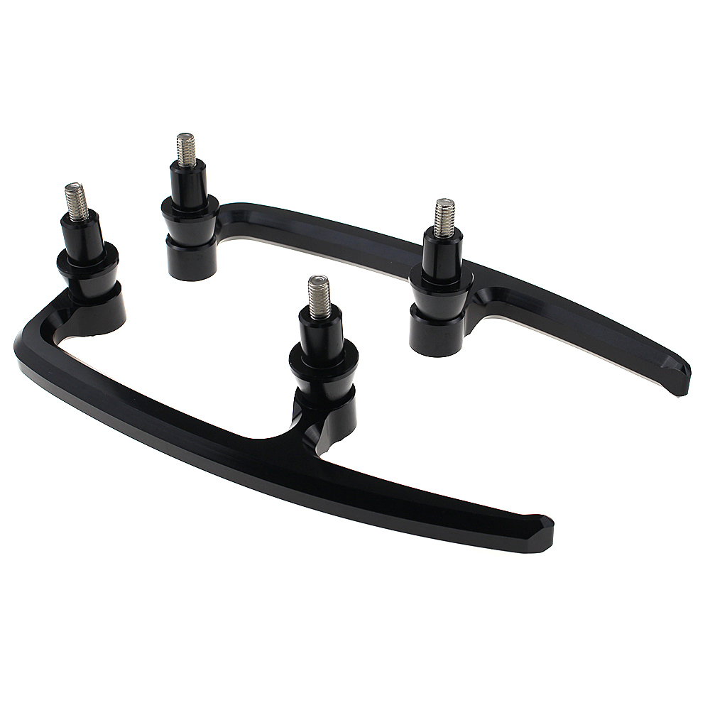 1 Set CNC Aluminum Motorcycle Passenger Rear Grab Bar Rear Seat Rail Kit for Kawasaki Z650 2017 2018 New Arrive Rear Grab Bars