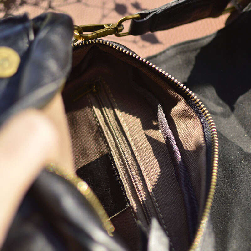 Men's Leather One-Shoulder Oblique Span Baotou Layer Cowhide Handmade Retro Small Backpack Japanese And South Korean Chest