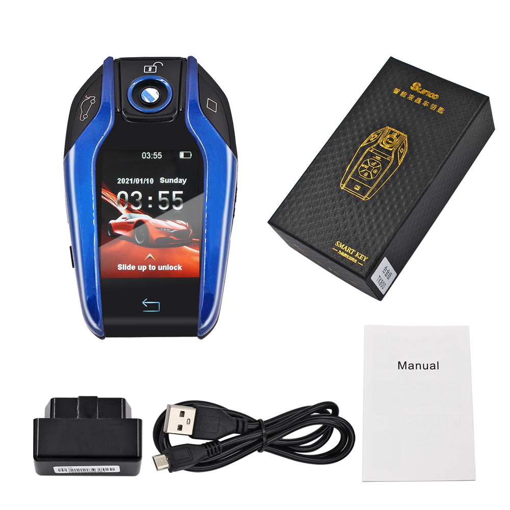Newest TK800 Multi-language Modified Boutique Smart new Remote Car Key with LCD Screen and OBD for for Ford 2025 for Mazda for Toyota