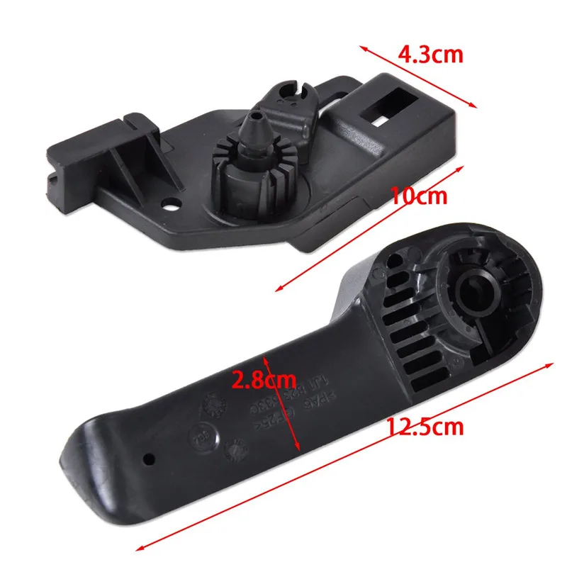Black Hood Release Lever Grip Handle Bracket for V W Golf MK4 Beetle Polo Skoda Fabia Octavia Seat A ltea 1J1823633A 1J1823533C