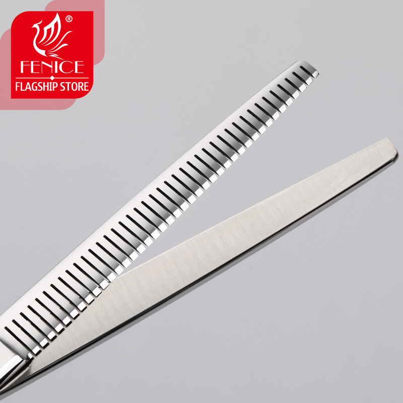 Fenice 7 inch pet dog grooming scissors dog scissors traceless tooth thinning shears for dogs products 70-80% rate