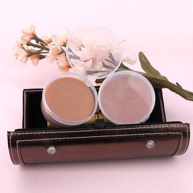 d Wax Fake Scar Face Painting Makeup for Halloween Special Effects Stage Wound Skin Body Paint pc Aluminum Box
