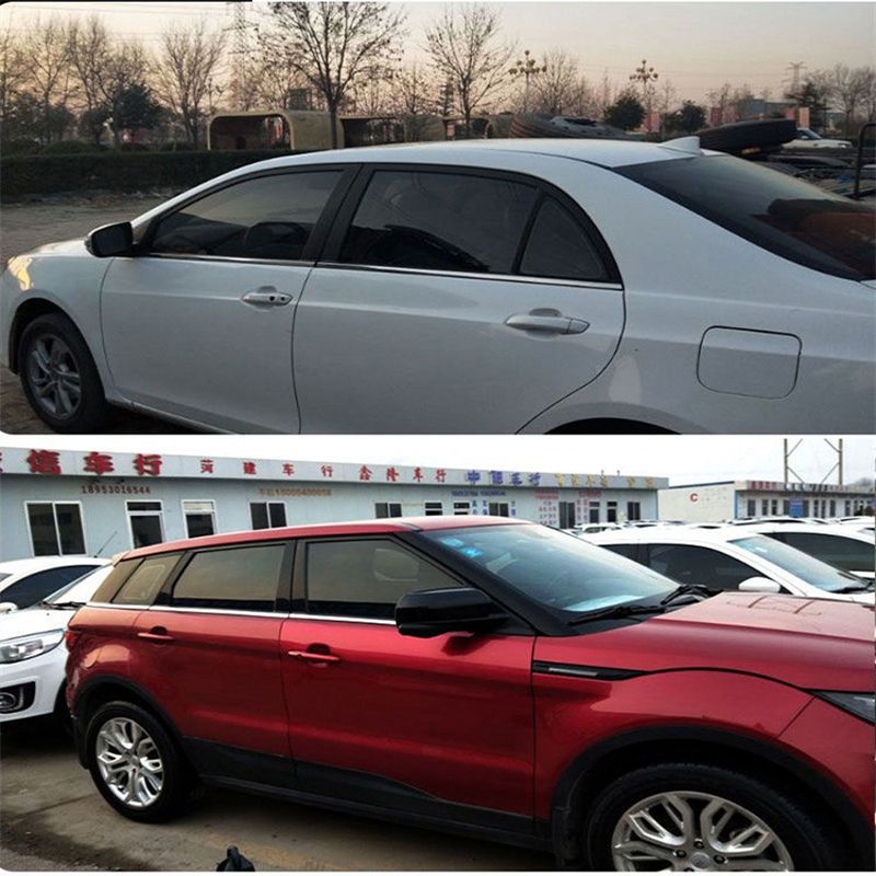 5/25/50 2025 Percent VLT Car Window new Tint Film Glass Sticker Sun Shade Film for Car UV Protector Foils Sticker Films Car Accessories