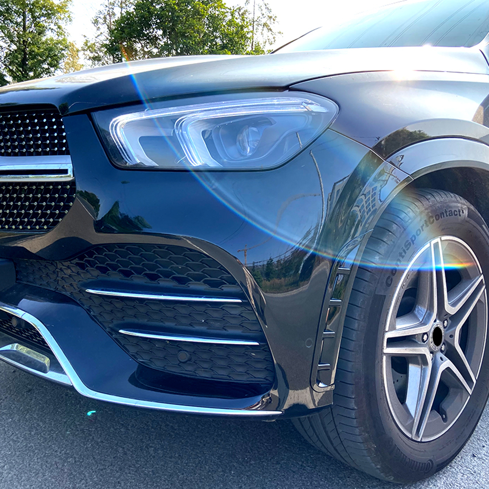 Front Bumper new 2025 Side Air Vent Intake Hood Trim For Mercedes Benz W167 C167 V167 GLE Class 2020-2023 GLE350 GLE450 GLE580 GLE53 AMG