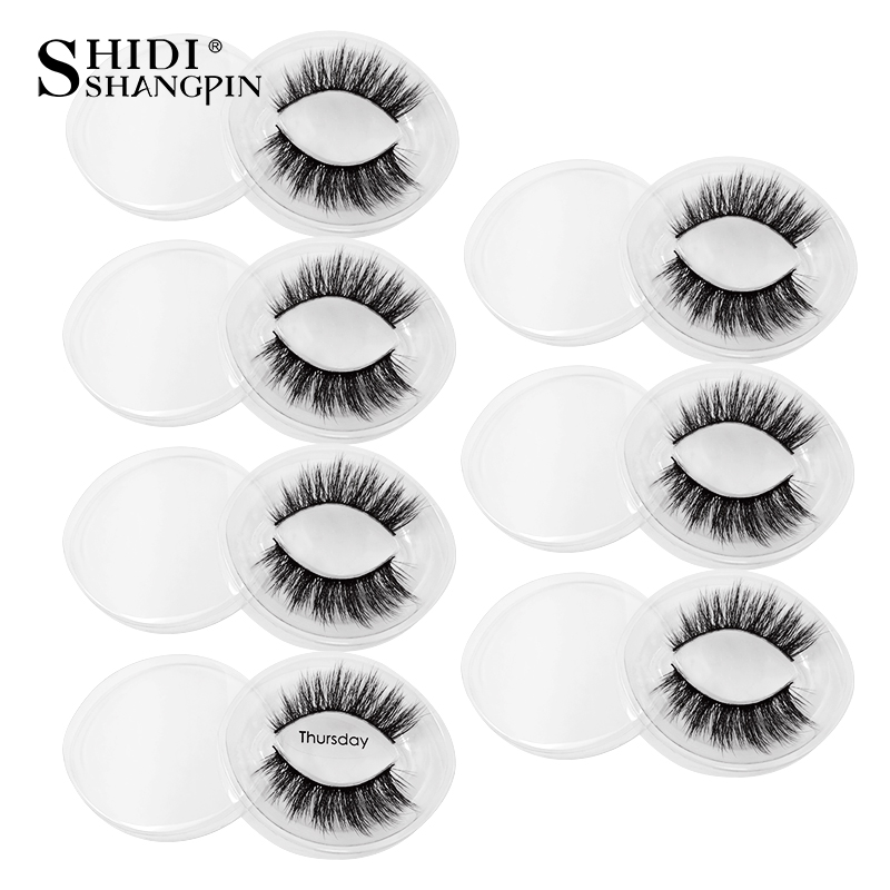 a Mink Wholesale Pairs D Lashes Faux Cils Natural False Eyelashes Makeup Wispy Dramatic maquiagem cilios