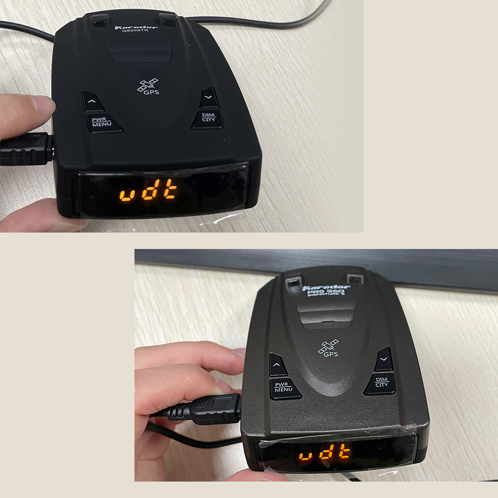 Karadar Pro960 GPS Radar Detector Signature Anti Car Speed Radar Detector For Russian 360 Degree X K CT LA Antiradar Detector