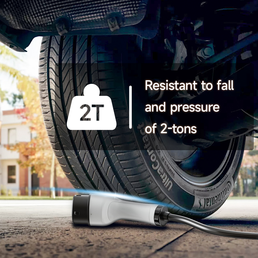 16A 3.5KW Portable EV Charger 2025 Type2 IEC62196-2 EVSE Fast Charging Box Type1 SAEJ1772 EU Plug new Controller Wallbox for Electric Car