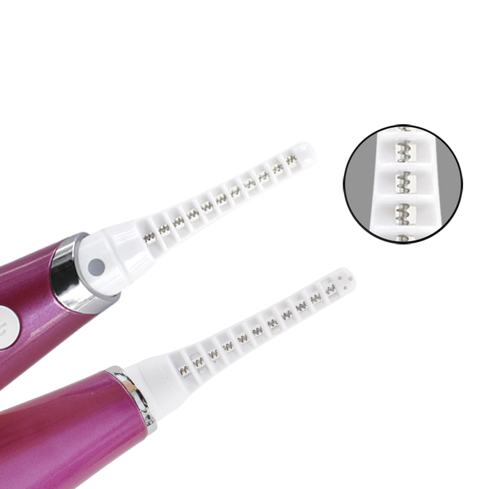 d Eyelash Electric Women Heated Curler Makeup Tool Long Lasting Eye Lash Perm Heating Device USB Charging Eyelashes Curling Beauty es