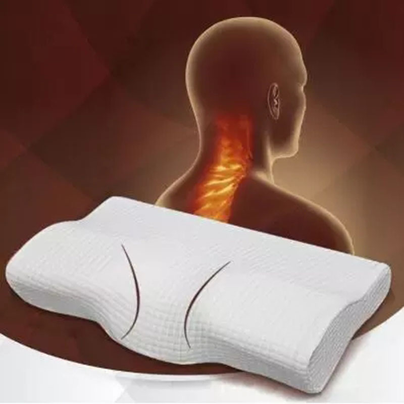 Comfortable Slow Rebound Latex Neck Pillow Orthopedic Memory Foam Cervical Pillows Bedding Cervical Vertebra Pain Alleviate Pad