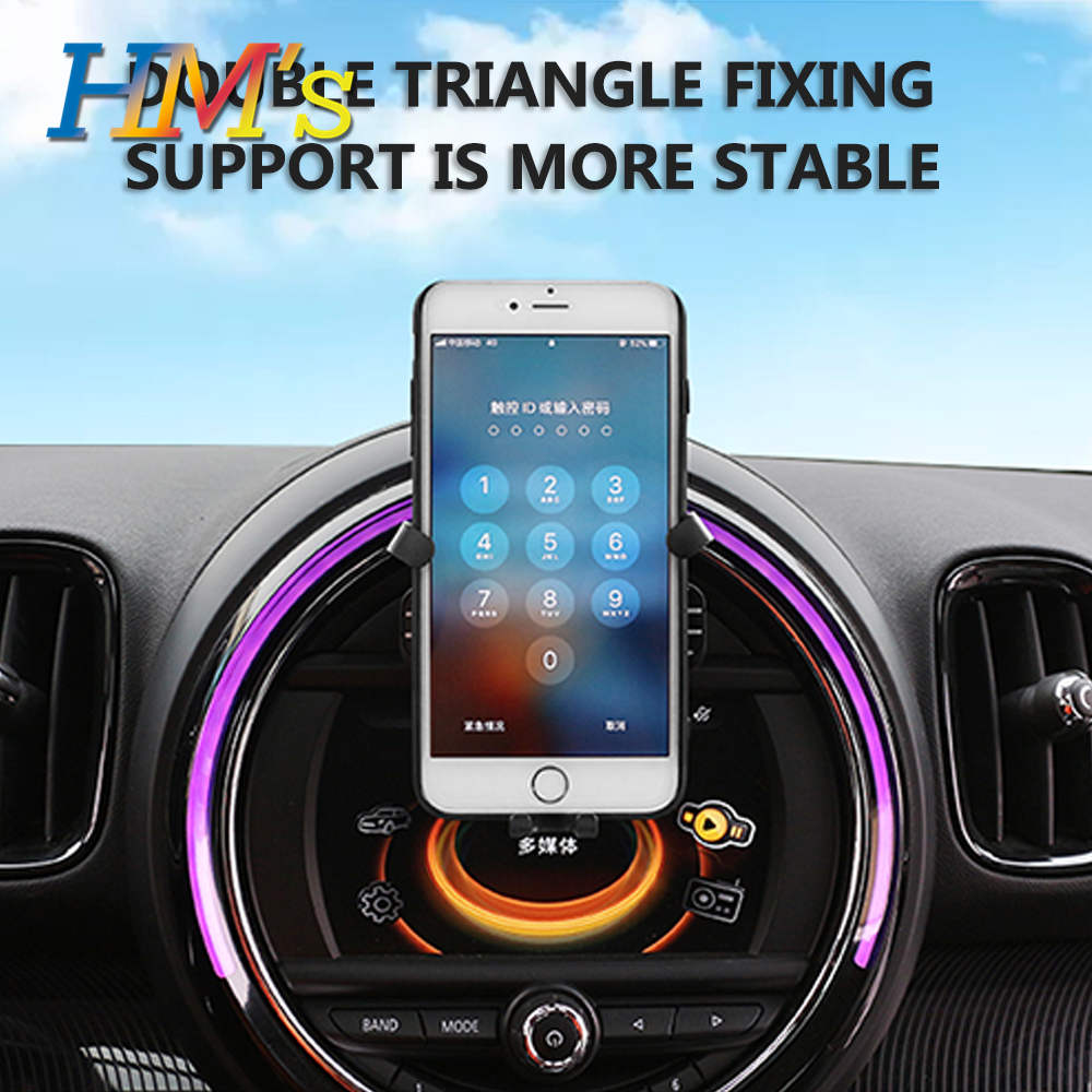 For MINI COOPER Accessories Car Mobile Phone Holder For MINI JCW F54 F55 F56 F57 Countryman F60 Car Styling Auto GPS Bracket