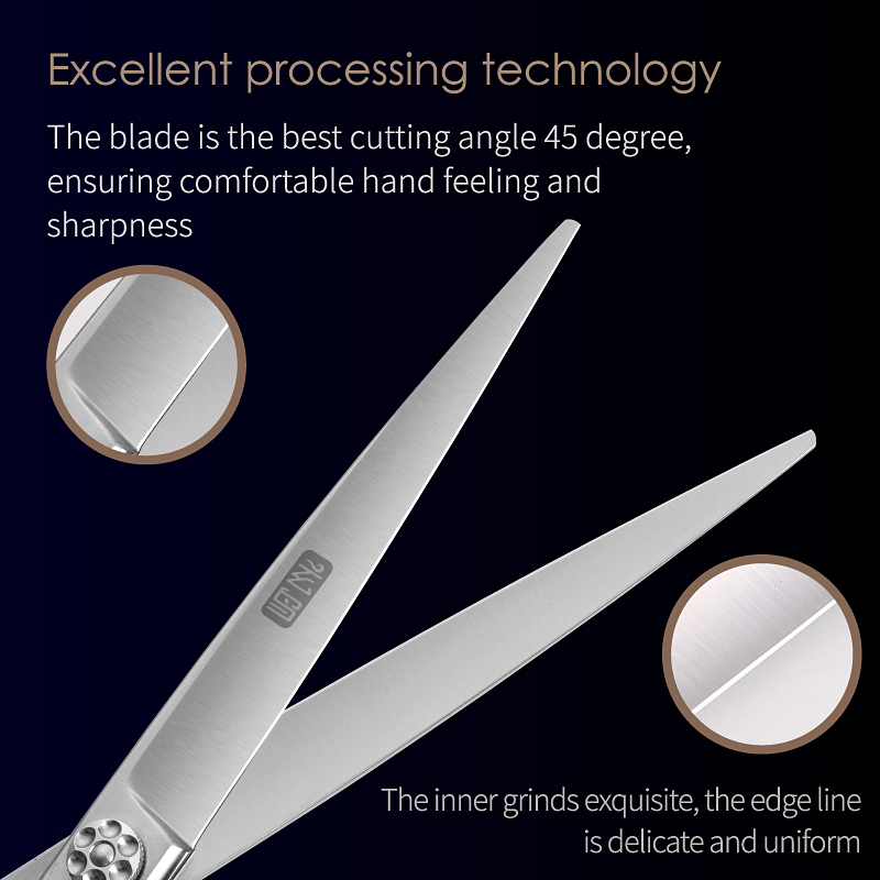 Fenice 7/7.5/8 inch JP VG 10 steel dog grooming scissors bearing screw dog cutting scissors grooming shears tesoura tijeras