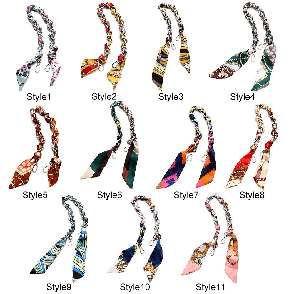 1Pcs Detachable Hardware Handbag Accessory Metal Alloy Bag Belt Silk Scarf Chain Bags Belt Straps Bags Chains