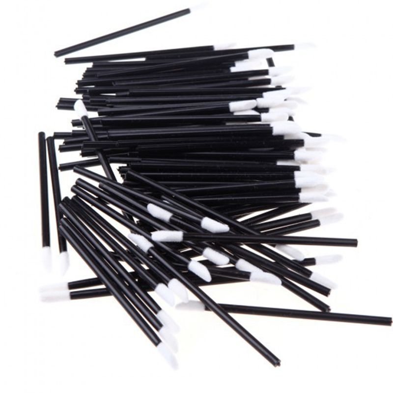 c Deal pcs High Quality Best Women Disposable MakeUp Lip Brush Lipstick Gloss Wands Applicator Make Up Tool stick