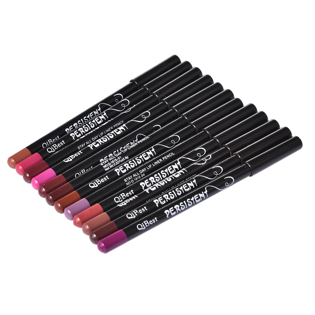 ab d Liner Pencil Colors Set Waterproof Lip Brand New Professional Long Lasting Moisturizing Lipliner Lips Makeup Tools For Women liner s