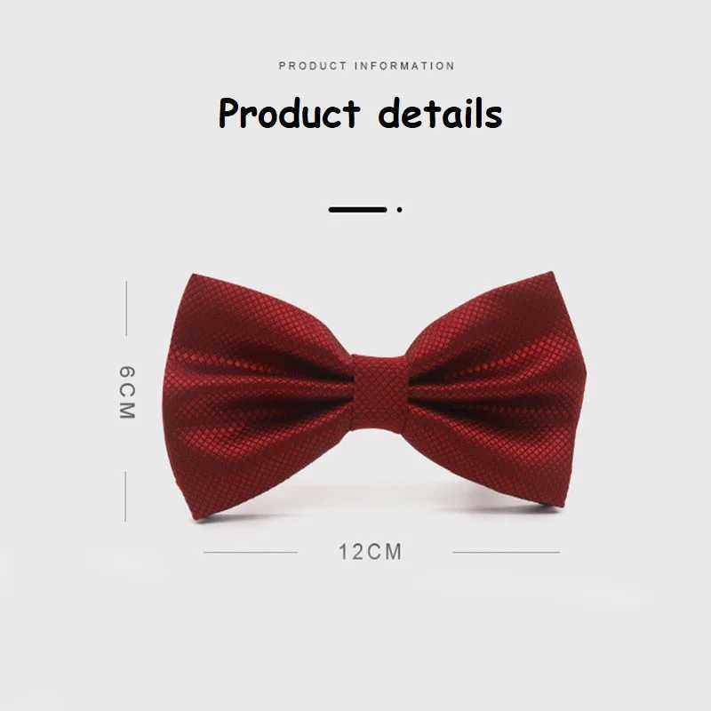 Boy Child Bow Wedding Mens Butterfly Tie Bowties for Elegant Man Bowtie LD04X241109