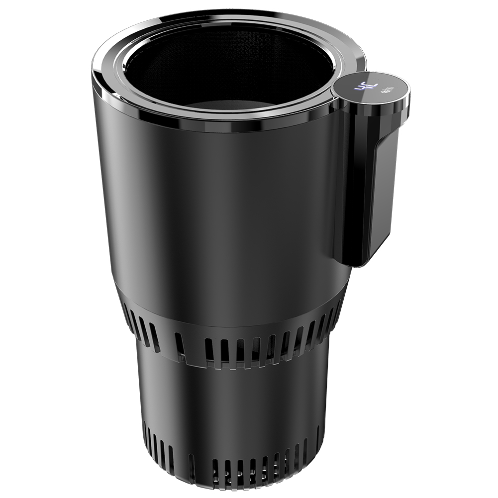 12V Smart Cooling & Heating Car Cup with Temperature Display 2 In 1 Electric Coffee Milk Warmer Cooler Smart Beverage Mug Holder