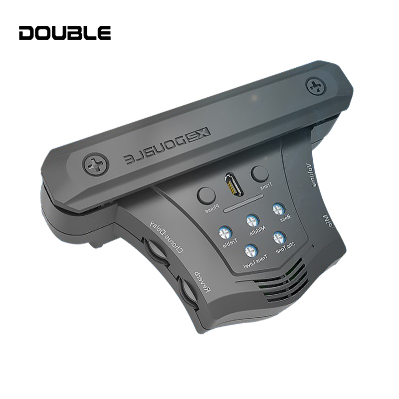 DOUBLE G0 Acoustic Guitar Pickup Chorus Delay Reverb Effects Piezo Soundhole Frequency Mic Magnetic Resonance Pickup