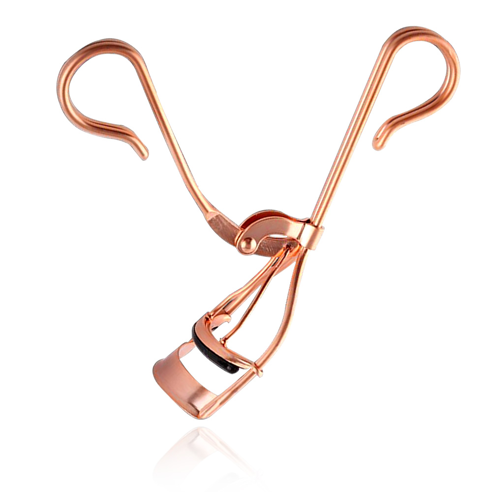 e bb Lady Professional Women Rose Dighealth Gold Handle Eyelash Curler Eye lashes Curling Clip Beauty Makeup Eyelashes Tools es