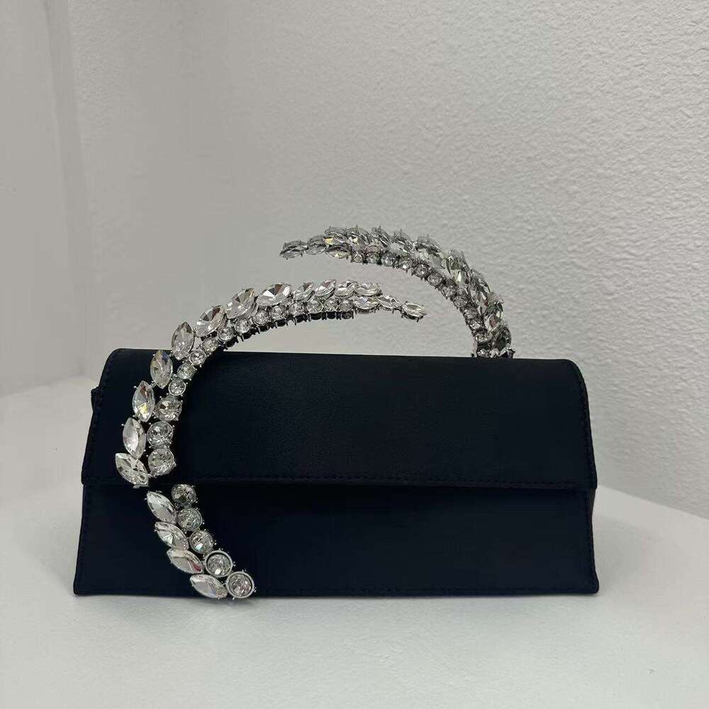 for Women 2024 New Internet Celebrity Same Style Flash Handbag Instagram Fashionable Diamond Single Shoulder Crossbody Bag