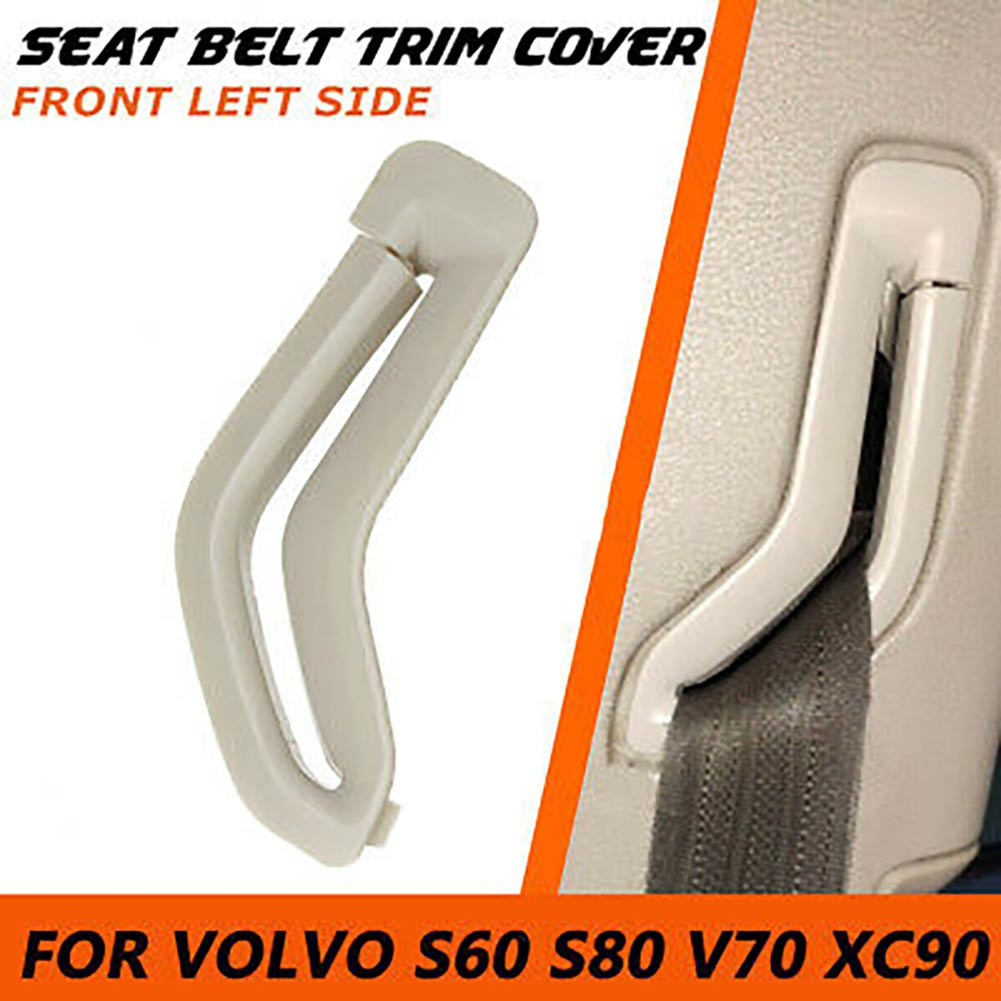 Left Right Seat Belt Retractor Guide Ring Belt Selector Gate Seat Belt Trim Cover For S60 S80 XC90 Interior Parts 39885875