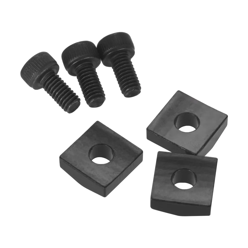 3pcs Electric Guitar Tremolo Bridge String Locks Strings Locking System Metal Nut Block & Clamp Hex Screws Guitar Accessories