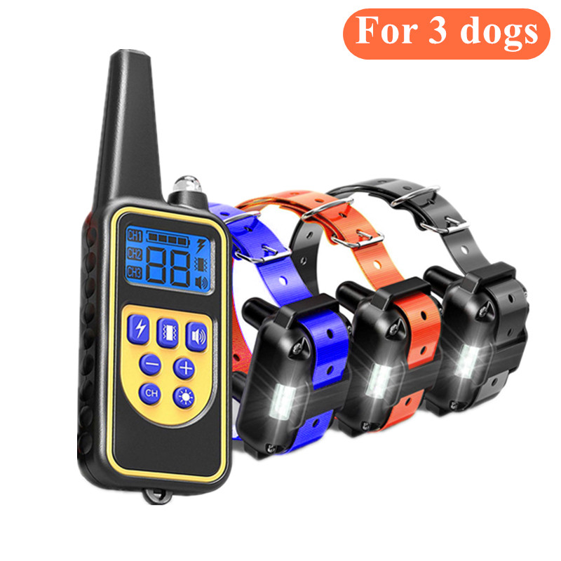 [New Edition]Dog Training Collar for Large Medium Small Dogs Rechargeable E Collar with Beep,Dog Shock Collar-IPX7 Waterproof