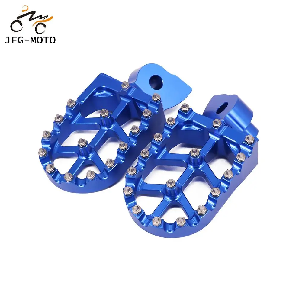 Motorcycle CNC Footrest Footpeg Foot Pegs For YAMAHA YZ 65 85 125 250 125X 250X 250FX 450FX WR 250F 450F YZF WRF 250 450 2021