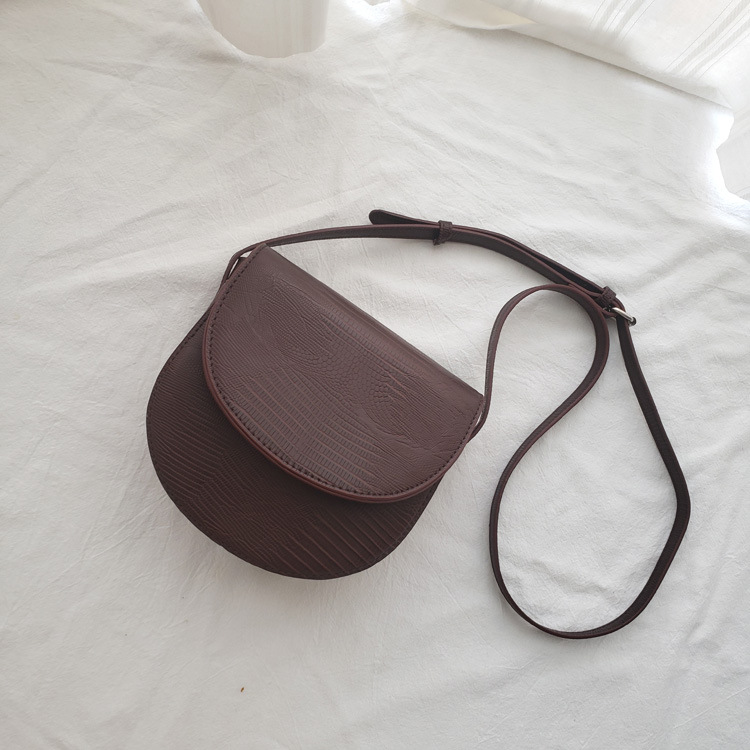 Bag crossbody 2024 new saddle single shoulder niche design women's bag free shipping