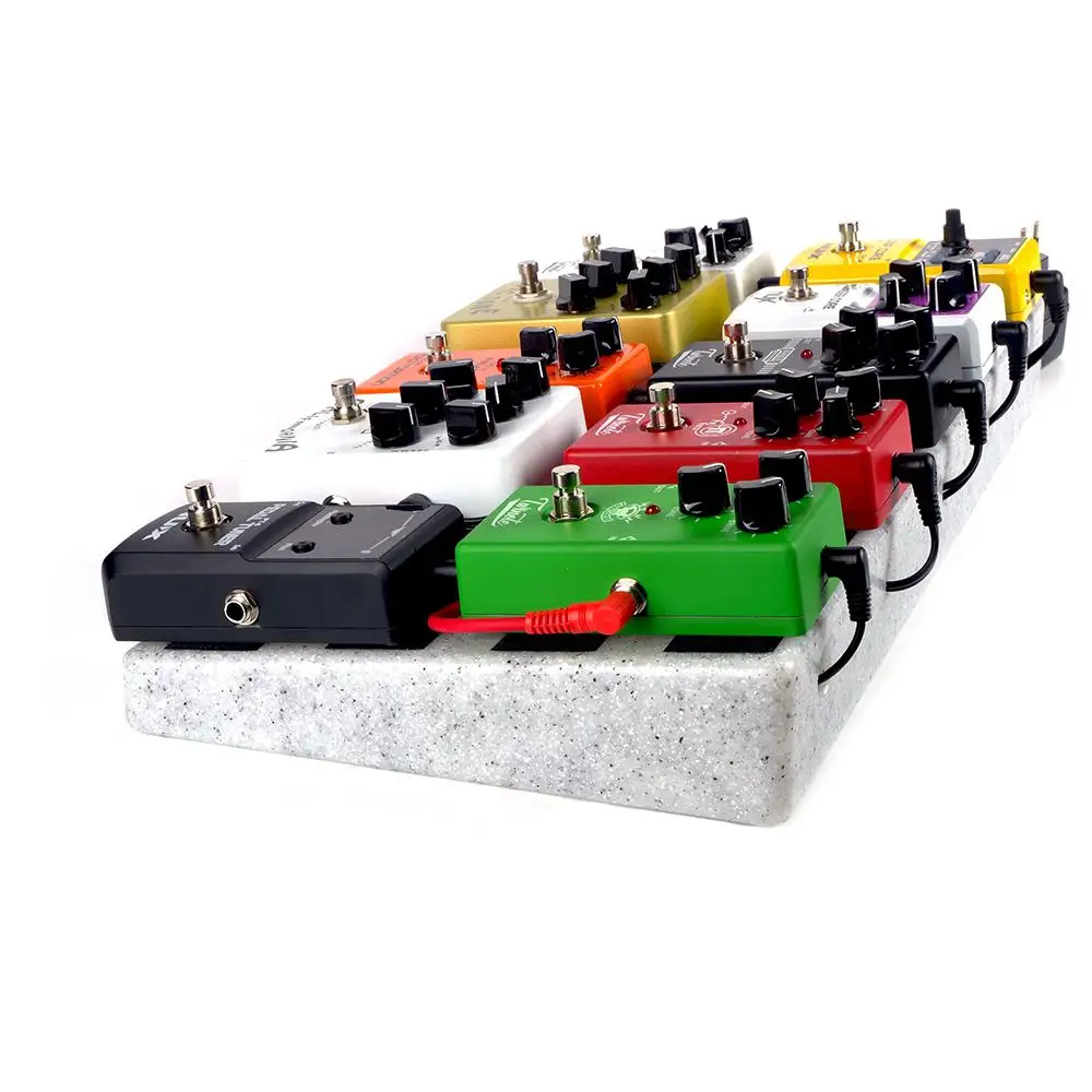 Electric Guitar Effects Pedal Board Pedalboard RockBoard Universal Plastic Guitarra Lines Power Supply Storage Musical Device