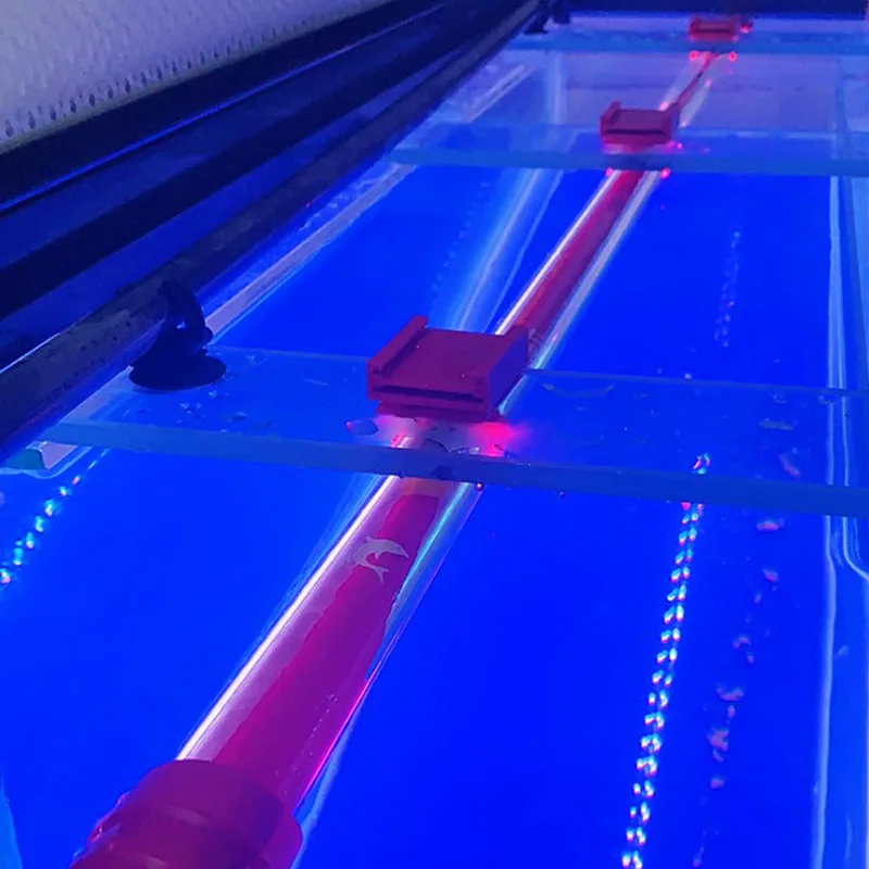 1Pcs Aquarium LED Light Holder Water Pipe Hose Mount Bracket Fixed Clip Fish Tank Hose Clamp Submersible Led Pool Lights