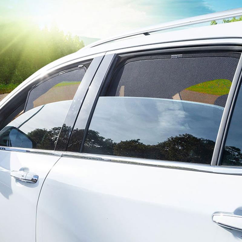 For Toyota FJ CRUISER XJ10 2006-2022 FJCRUISER Magnetic Car Sunshade Front Windshield Curtain Rear Side Window Sun Shade Shield