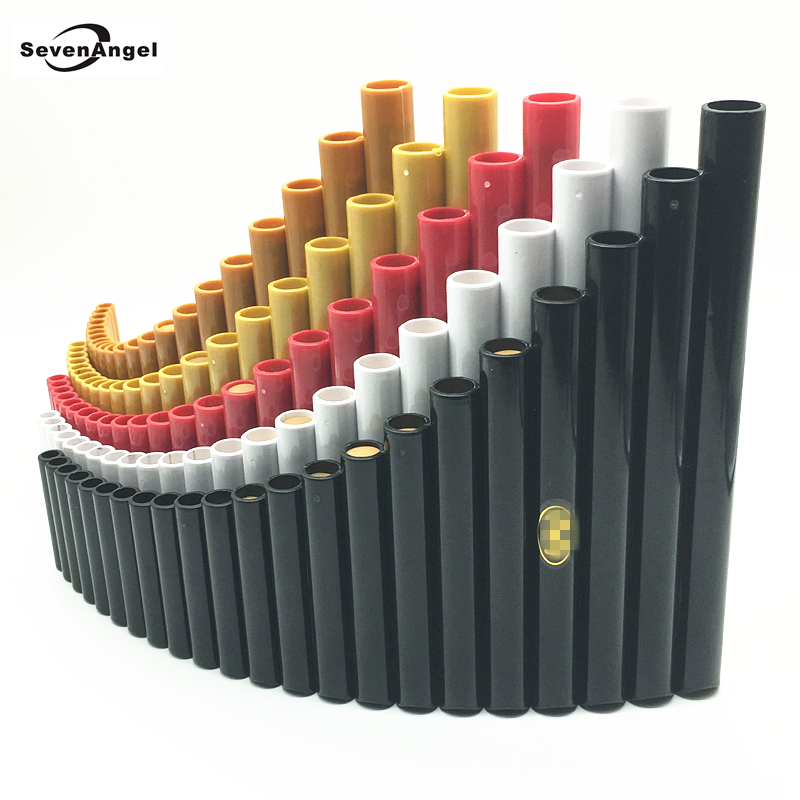 High Quality PanFlute 22 Pipes ABS Material Wind Flute Panpipe Right / Left Hand Handmade Folk Musical Instrument Pipe Dizi